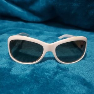 Rare White Vintage Valentino sunglasses